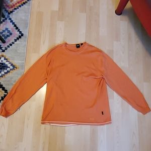 Hugo Boss Long Sleeve Crewneck Orange